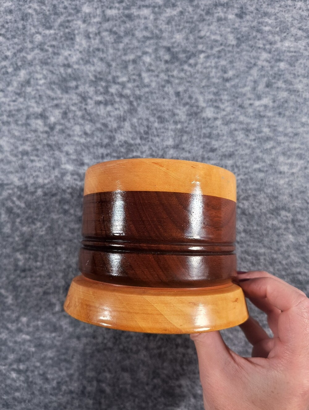 Handmade wooden bowl